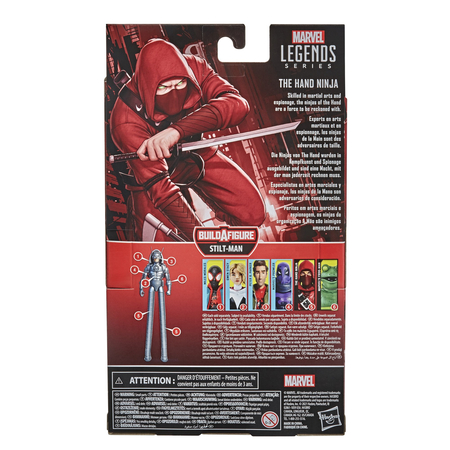 Marvel Legends 6 pouces Spider-Man Stilt-Man BAF Series - The Hand Ninja Hasbro