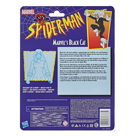 Marvel Legends Spider-Man Retro - Black Cat Hasbro