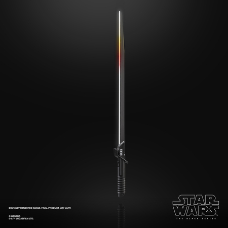 Star Wars The Black Series Mandalorian Darksaber Force FX Elite Lightsaber Hasbro