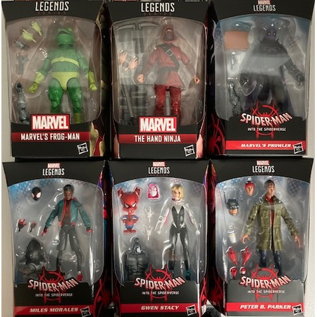 Marvel Legends 6 pouces Spider-Man Stilt-Man BAF Series Ensemble de 6 Figurines Hasbro
