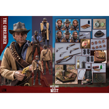 Bandits de l'Ouest Shérif (Gunslinger) 1:6 scale figure LimToys LIM008