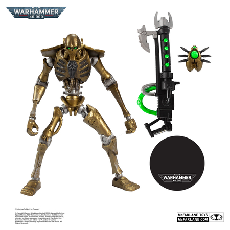Warhammer 40,000 Series 7-inch - Necron Warrior McFarlane