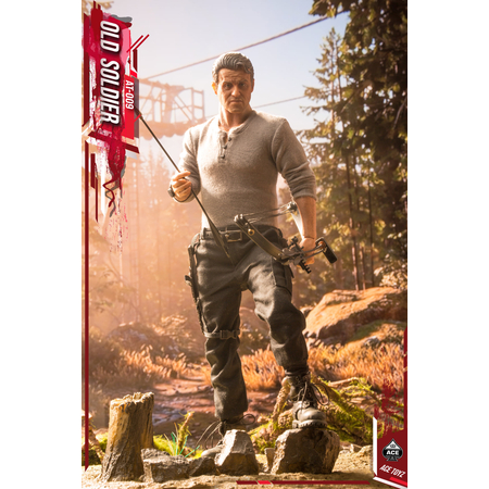 Old Soldier (style Stallone) 1:6 scale figure ACE Toyz AT-009