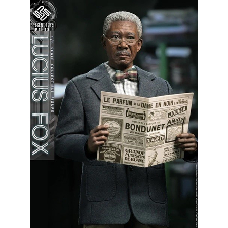 Lucius Fox Weapon Master (Morgan Freeman look) 1:6 scale figure PresentToys PT-SP13