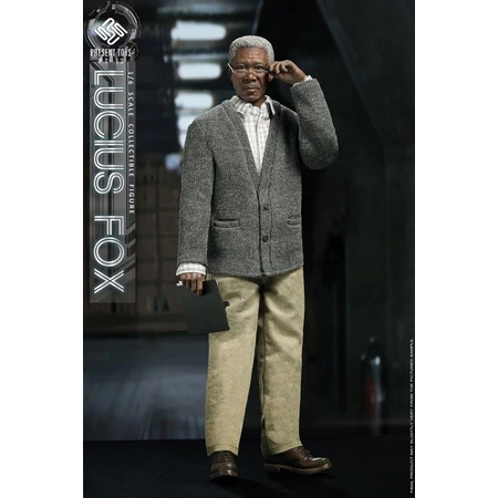 Lucius Fox Weapon Master (Morgan Freeman look) 1:6 scale figure PresentToys PT-SP13