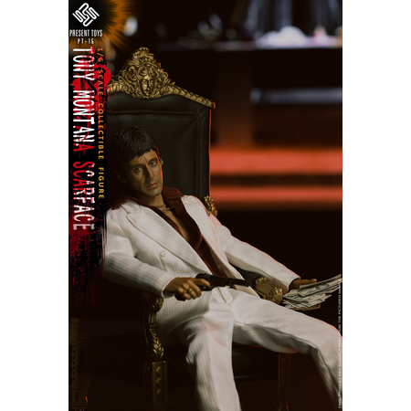 Scarface (white suit) 1:6 scale figure Present Toys PT-SP15