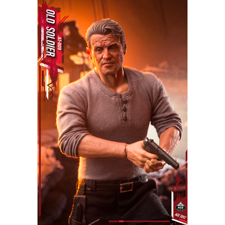 Old Soldier (style Stallone) 1:6 scale figure ACE Toyz AT-009