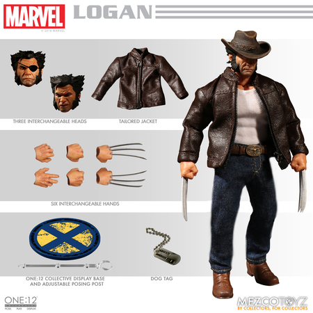 One-12 Collective Marvel Logan Mezco Toyz