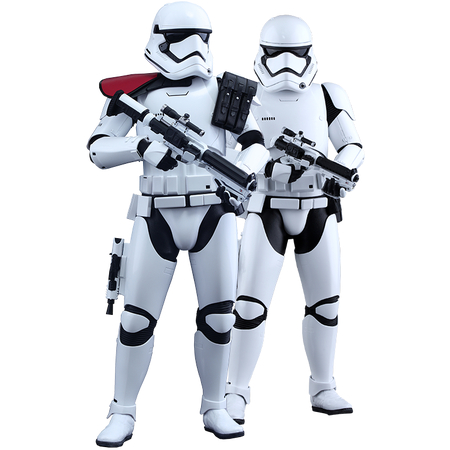 First Order Stormtrooper Officer and Stormtrooper