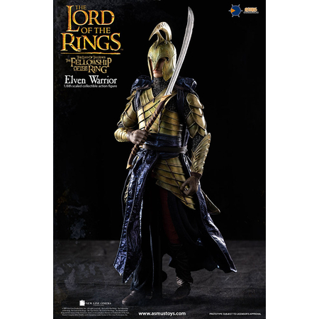 Lord of the Rings Elven Warrior 1:6 Scale Figure Asmus Collectible Toys 907452