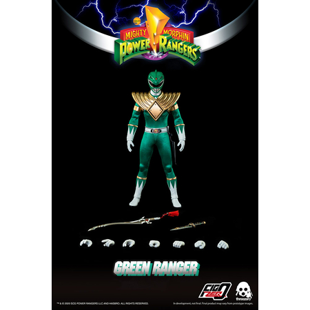 Mighty Morphin Power Rangers Green Ranger 1:6 Scale Figure Threezero 907475
