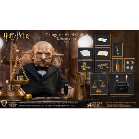 Gringotts Head Goblin (Deluxe Version) 1:6 Scale Figure Star Ace Toys Ltd 907450