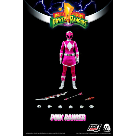 Mighty Morphin Power Rangers Pink Ranger 1:6 Scale Figure Threezero 907471