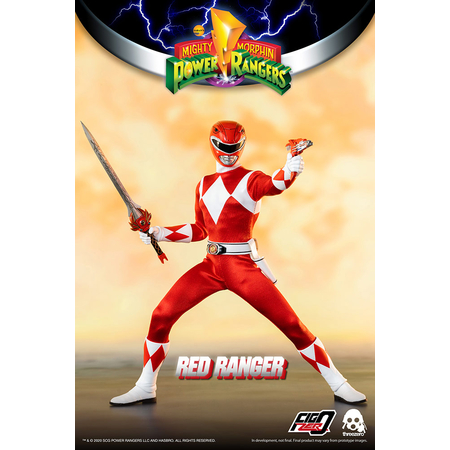 Mighty Morphin Power Rangers Red Ranger 1:6 Scale Figure Threezero 907470
