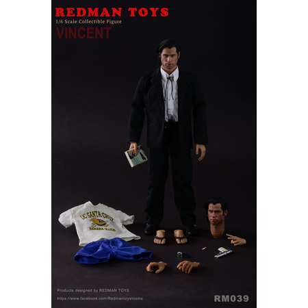 Vincent (J Travolta - Pulp Fiction style) 1:6 scale figure RedManToys RM039