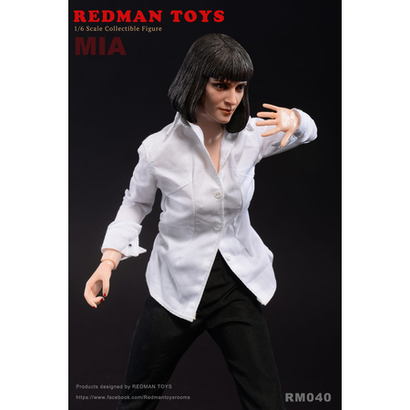 Mia (style Fiction pulpeuse) figurine échelle 1:6 RedManToys RM040