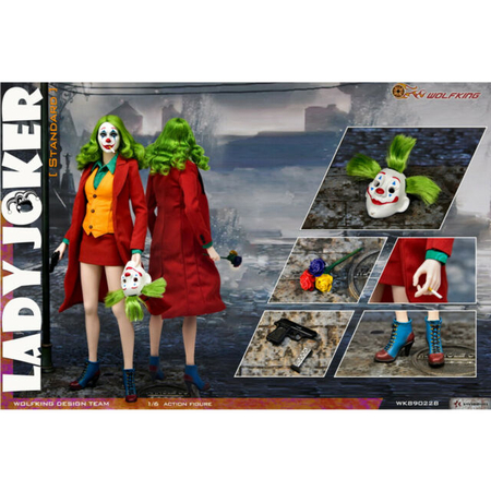 Lady Joker 1:6 scale figure Wolfking WK89022A