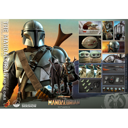 Le Mandalorian et l'Enfant Ensemble de collection échelle 1:4 VERSION RÉGULIÈRE Hot Toys 907267