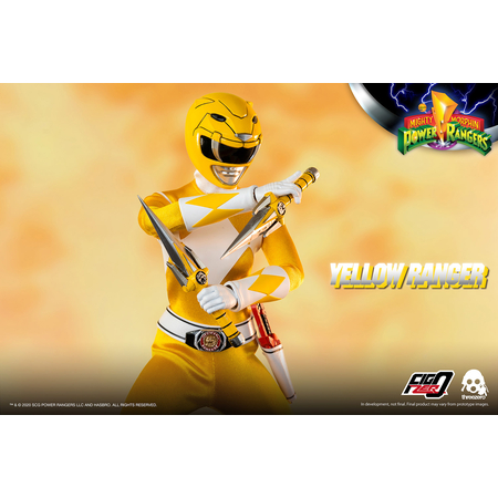 Mighty Morphin Power Rangers Yellow Ranger 1:6 Scale Figure Threezero 907473