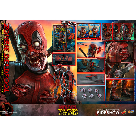 Zombie Deadpool figurine échelle 1:6 Hot Toys 907337