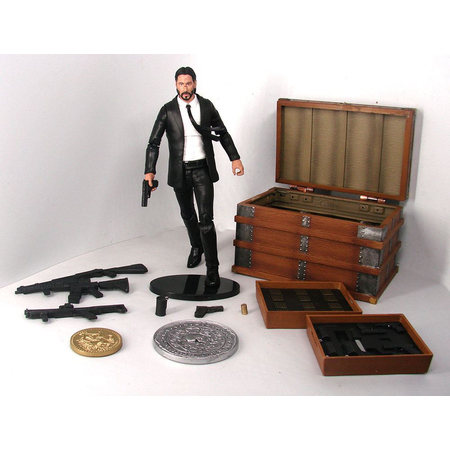 John Wick Ensemble Figurine De Luxe 7 pouces Diamond Select Toys