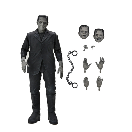 Ultimate Frankenstein’s Monster (N&B) Figurine échelle 7 pouces NECA 04805