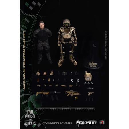 Exo-Skeleton Armor Suit Test-01 1:6 scale action figure Soldier Story SS122