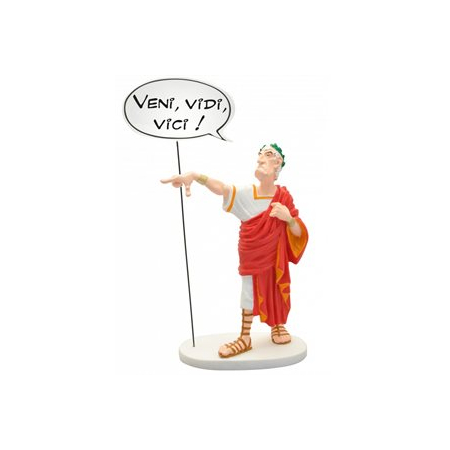 ​​Astérix Statue Cesar Veni Vidi Vici 29cm Plastoy