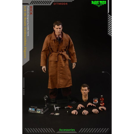 Blade Runner Rick DX Figurine échelle 1:6 Dark Toys DTM004