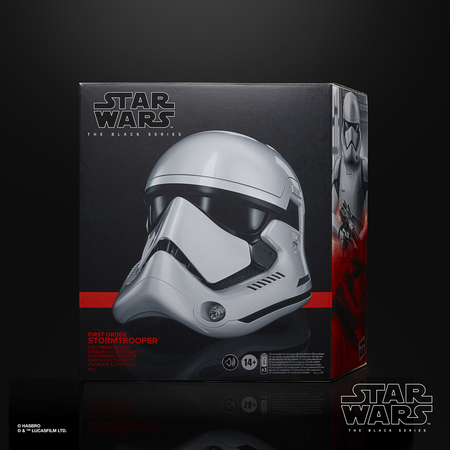 Star Wars The Black Series First Order Stormtrooper Electronic Helmet Hasbro