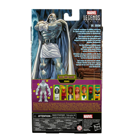 Marvel Legends Super Villains 6-inch BAF Xemnu Series Figure - Dr Doom Hasbro