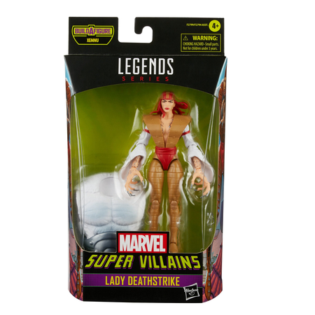 Marvel Legends Super Villains 6 pouces BAF Xemnu Series Figure - Lady Deathstrike Hasbro