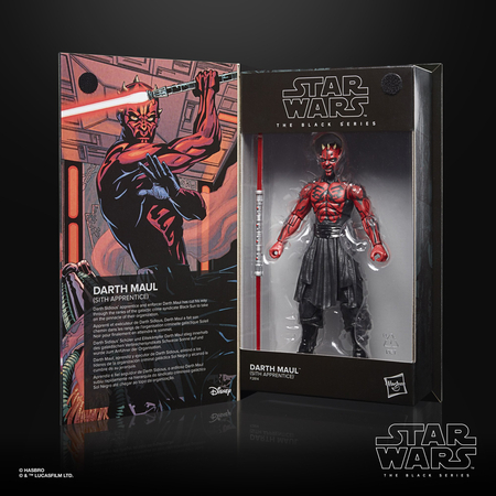 Star Wars The Black Series 6-inch Darth Maul (Sith Apprentice) Figure Hasbro