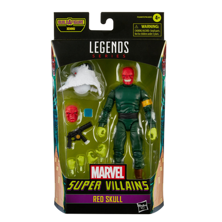 Marvel Legends Super Villains 6-inch BAF Xemnu Series Figure - Red Skull Hasbro