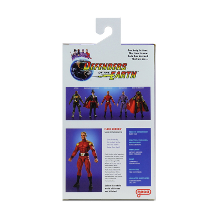 Defenders of the Earth Série 1 - Figurine échelle 7 pouces Flash Gordon NECA 42610
