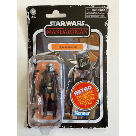 Star Wars The Mandalorian 3.75 The Retro Collection Kenner - The Mandalorian (Din Djarin) Hasbro