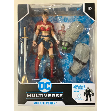 DC Multiverse Figurine 7 pouces Batman Last Knight on Earth BAF Bane - Wonder Woman McFarlane Toys