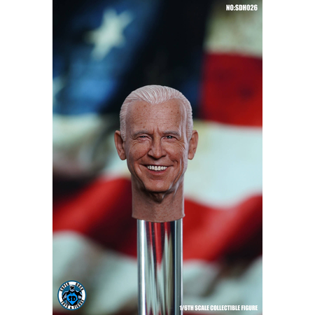 The President of the United States Joe Biden 1:6 scale head Super Duck SDH026