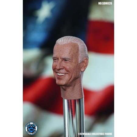 The President of the United States Joe Biden 1:6 scale head Super Duck SDH026