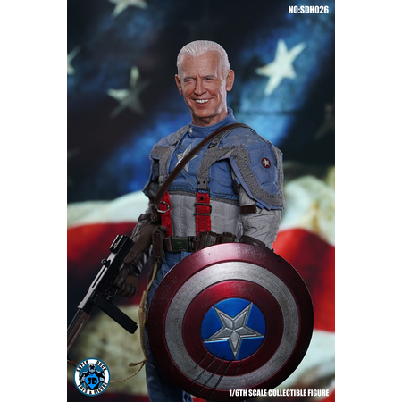 The President of the United States Joe Biden 1:6 scale head Super Duck SDH026