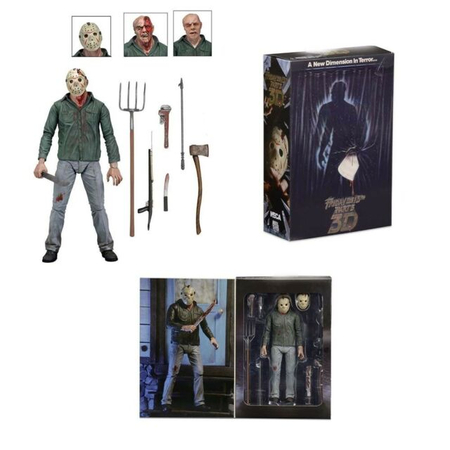 Friday The 13th figurine 7 pouces Ultimate Part 3 Jason NECA
