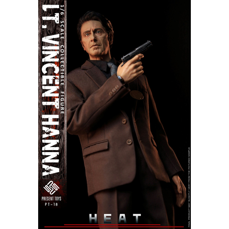 HEAT Lt Vincent Hanna figurine échelle 1:6 Present Toys PTSP-18