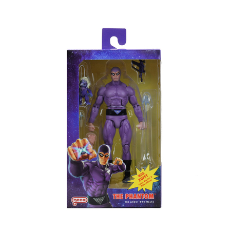 Defenders of the Earth Series 1 - 7” Scale Action Figure The Phantom NECA 42610