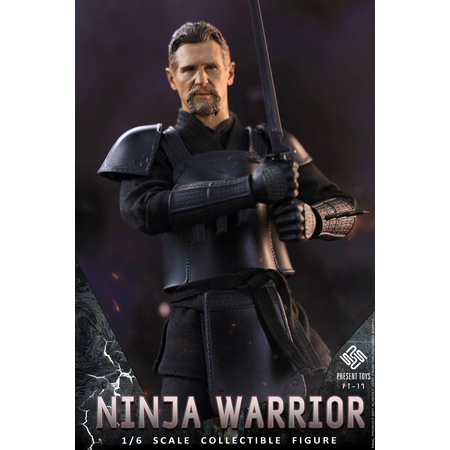 Double suit Ninja Warrior 1:6 scale 2-pack action figures Present Toys PT-SP17