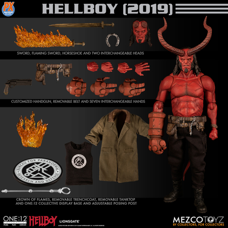 One-12 Collective PX Hellboy 2019 Anung Un Rama Mezco Toyz