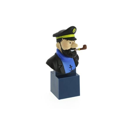 Tintin Figurine Buste PVC Capitaine Haddock 7.5cm