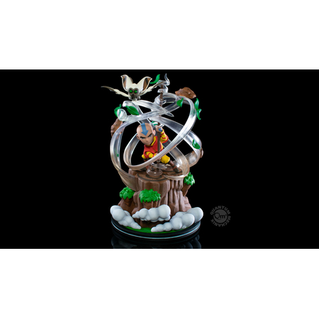 Aang Q-Fig Max Elite Figurine de collection 9 pouces Quantum Mechanix 908012