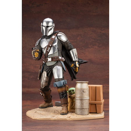 Mandalorian & L'Enfant Statue Échelle 1:7 ARTFX Kotobukiya 907728