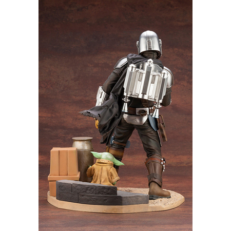 Mandalorian & L'Enfant Statue Échelle 1:7 ARTFX Kotobukiya 907728