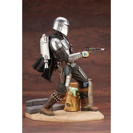 Mandalorian & L'Enfant Statue Échelle 1:7 ARTFX Kotobukiya 907728